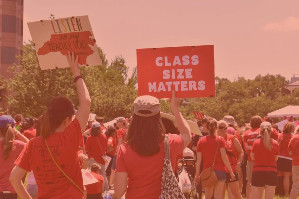 Tired of Cutbacks and Low Pay, North Carolina Teachers Consider Striking
