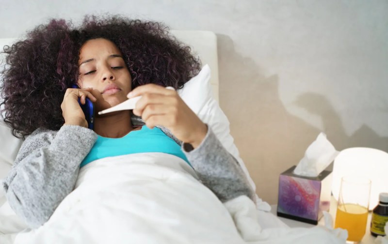 Low-wage workers who are sick don't have access to paid leave.