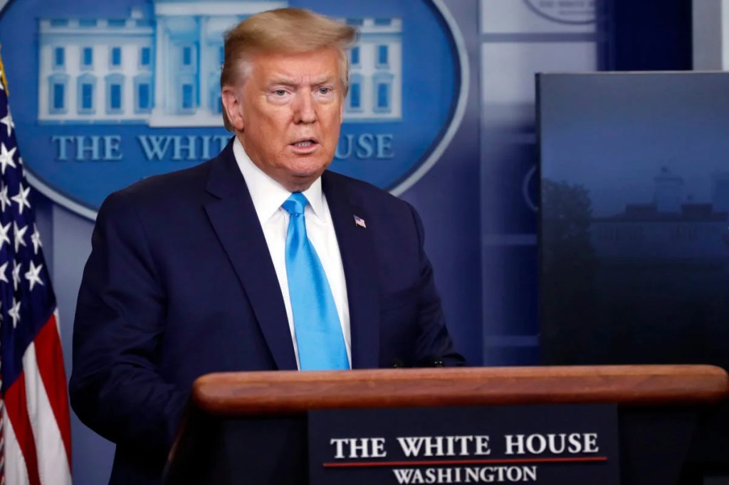 Trump Says It’s OK for Him to Vote Absentee But ‘Dangerous’ for Anyone Else