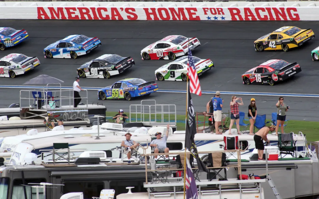 Empty NASCAR Tracks or Crowded Stock Car Race Stands: Two Extremes as Pro Sports Return to N.C.