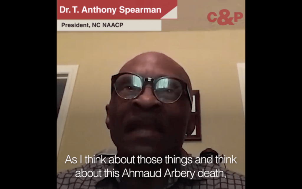 NC NAACP President T. Anthony Spearman on the Ahmaud Arbery killing.