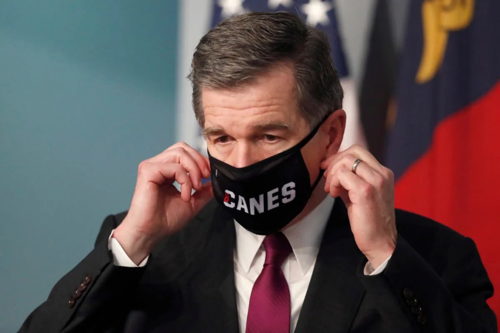 Gov. Roy Cooper Hits Back At Dan Forest Mask Doubts: Stop Spreading ‘False Science’ on Coronavirus
