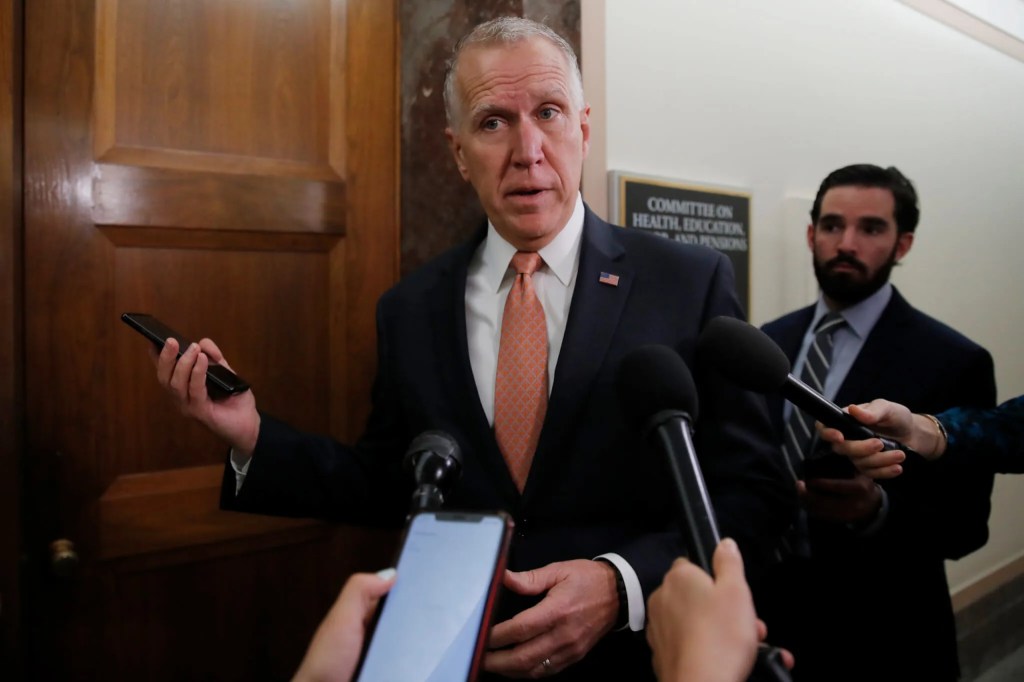 Thom Tillis Says Latinos Are Less Likely to Wear Masks. That’s Not True.
