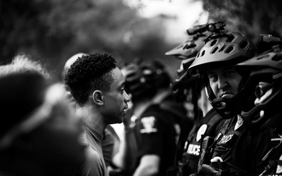 Outside of Trump’s RNC: A Clash of Protesters, Counterprotesters and Police
