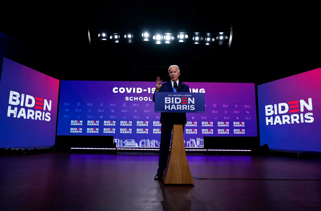 Biden Says Trump and DeVos ‘Haven’t Stepped Up,’ Keeping Millions of Kids at Home Instead of in School