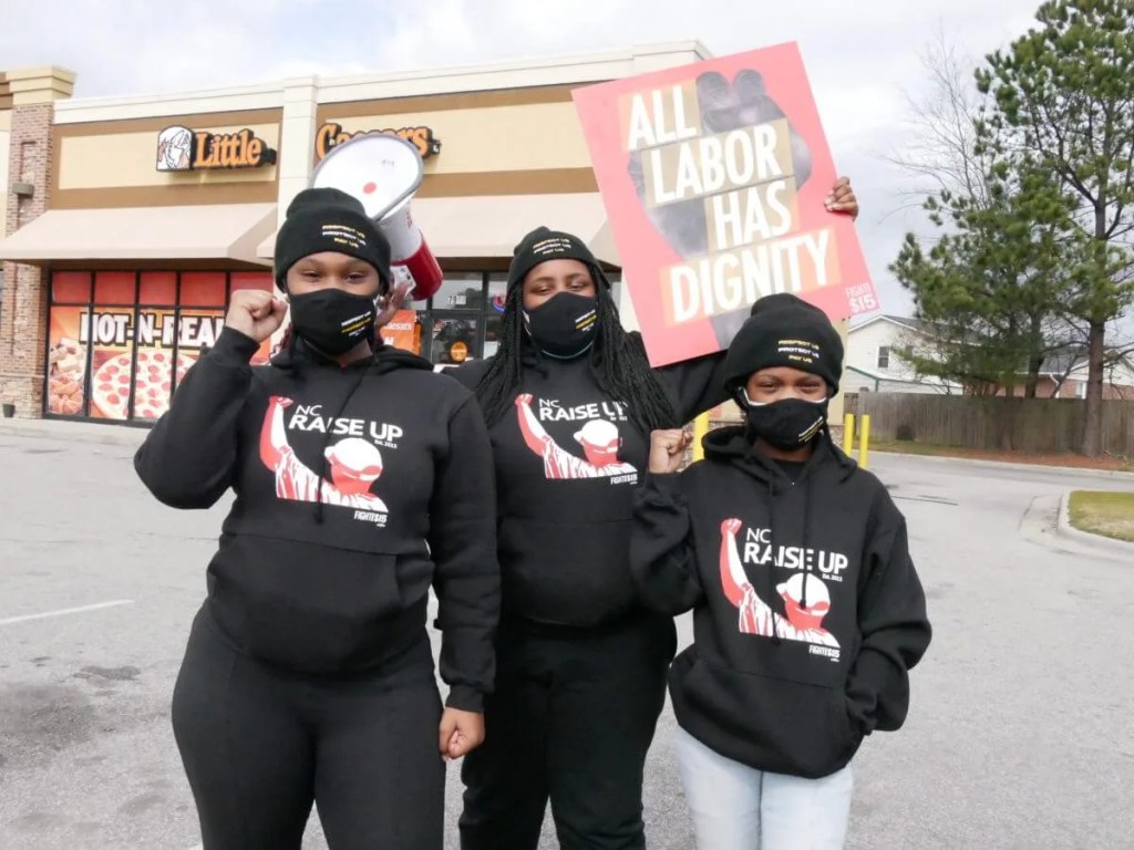 ‘I Make Less Than a Two-Topping Pizza’: Inside NC’s Fight for a $15 Wage