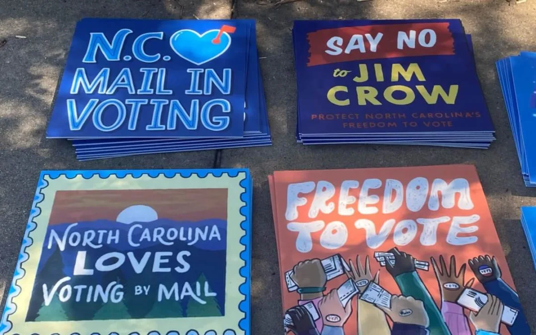 ‘Jim Crow 2.0’: Voting Rights Groups Denounce GOP Rewrite of NC Voting Laws
