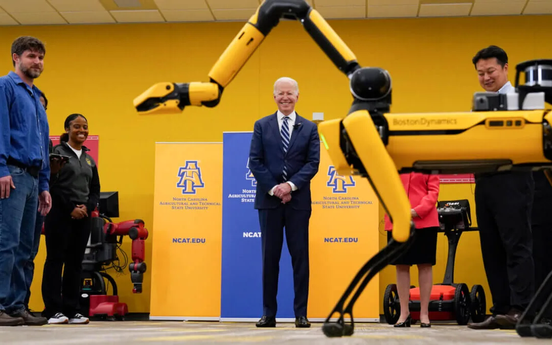 In North Carolina, Biden Touts Historically Black College NC A&T as Model for Economic Recovery