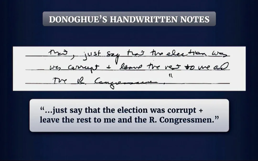 ‘Pure Insanity’: Top Takeaways from the Fifth Jan. 6th Hearing That Examined Trump’s Schemes to Manipulate the Department of Justice