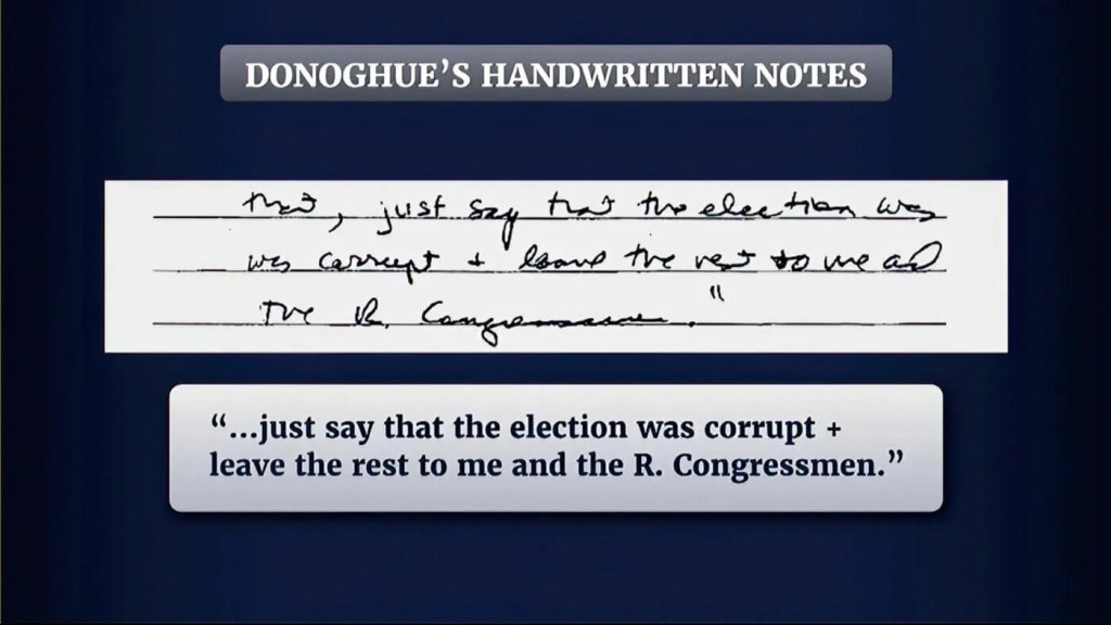 ‘Pure Insanity’: Top Takeaways from the Fifth Jan. 6th Hearing That Examined Trump’s Schemes to Manipulate the Department of Justice