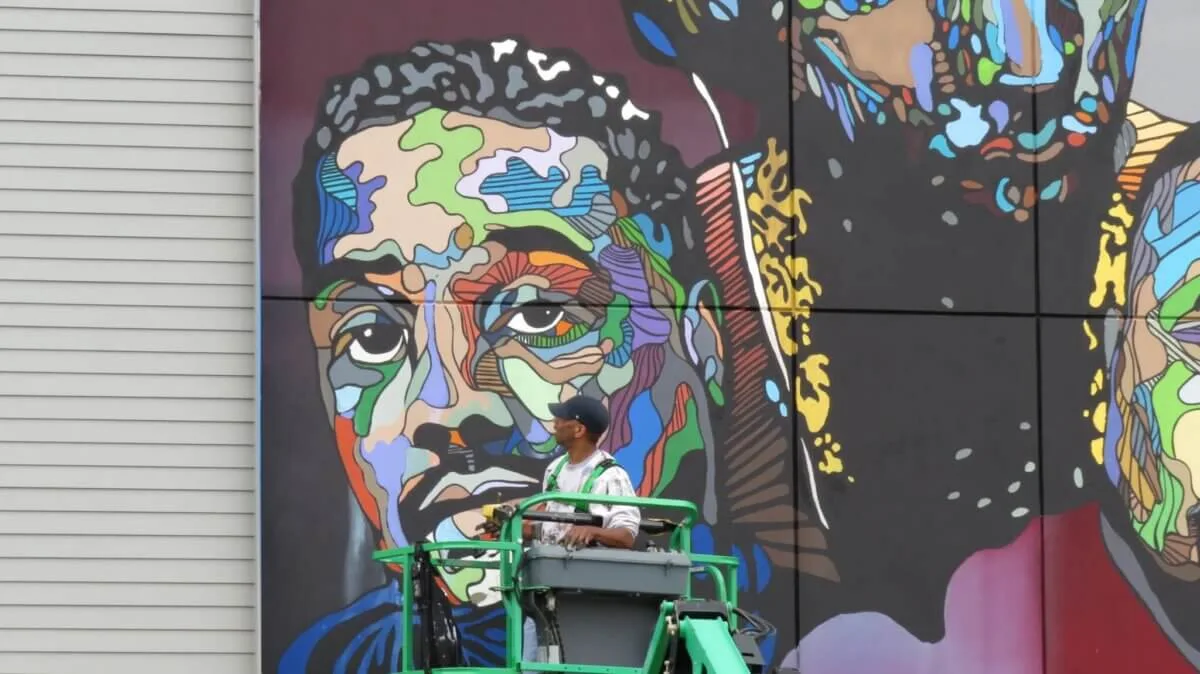 How Durham’s Darius Quarles Went From Fledgling Painter to a Leader in North Carolina’s Arts Scene