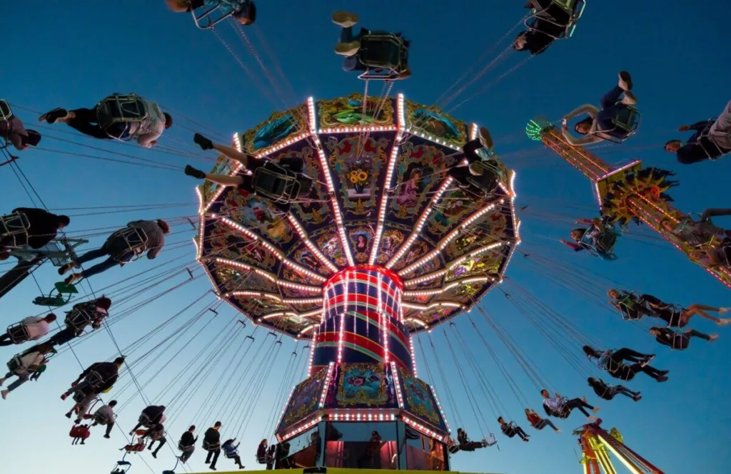 midway rides at the north carolina state fair