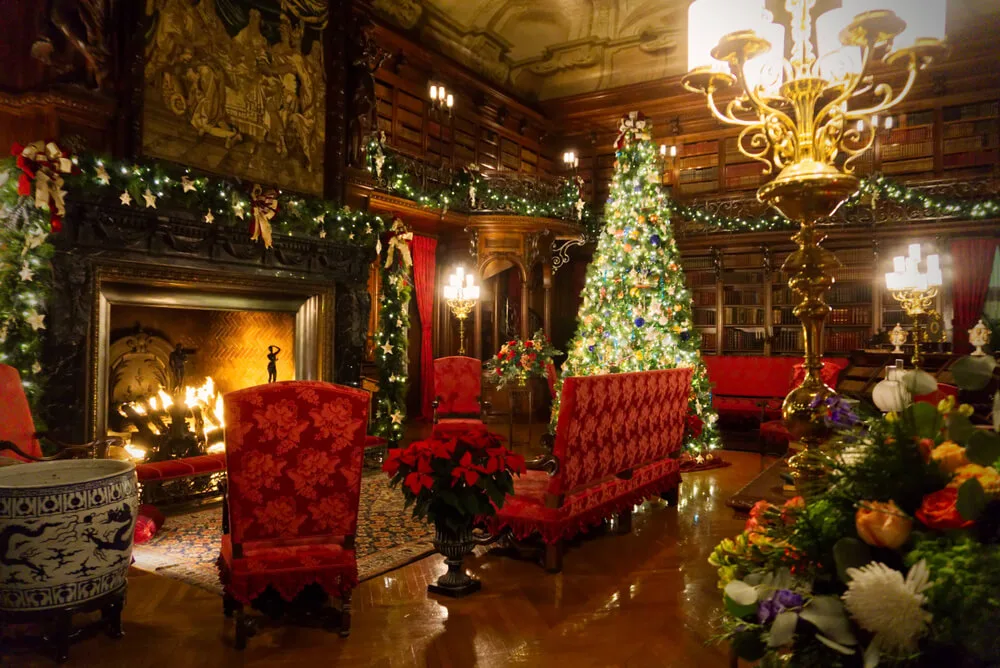 The holidays are a feast for the eyes at Biltmore Estate in Asheville.