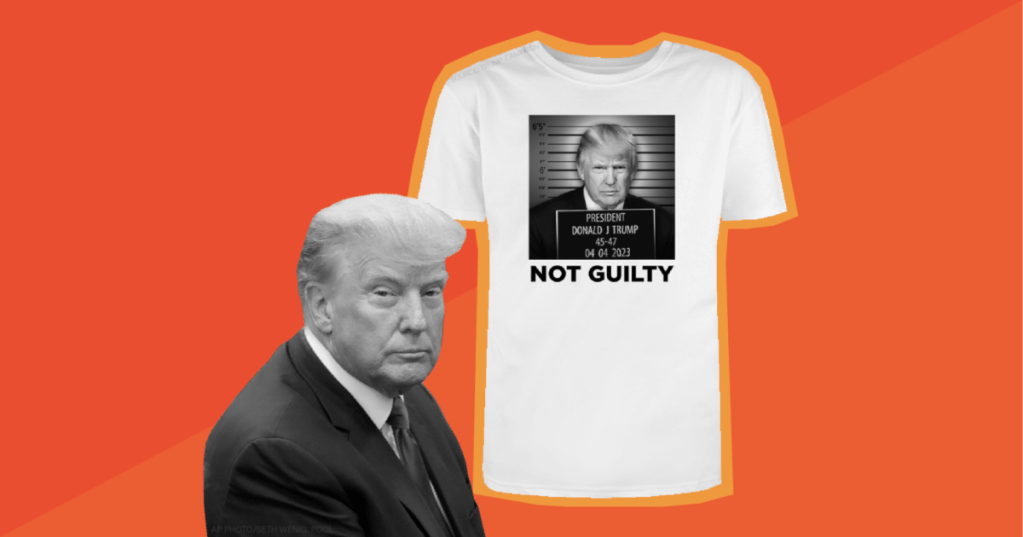 Trump Makes Himself 2 Inches Taller In Fake Mugshot That Fundraises Off Arrest