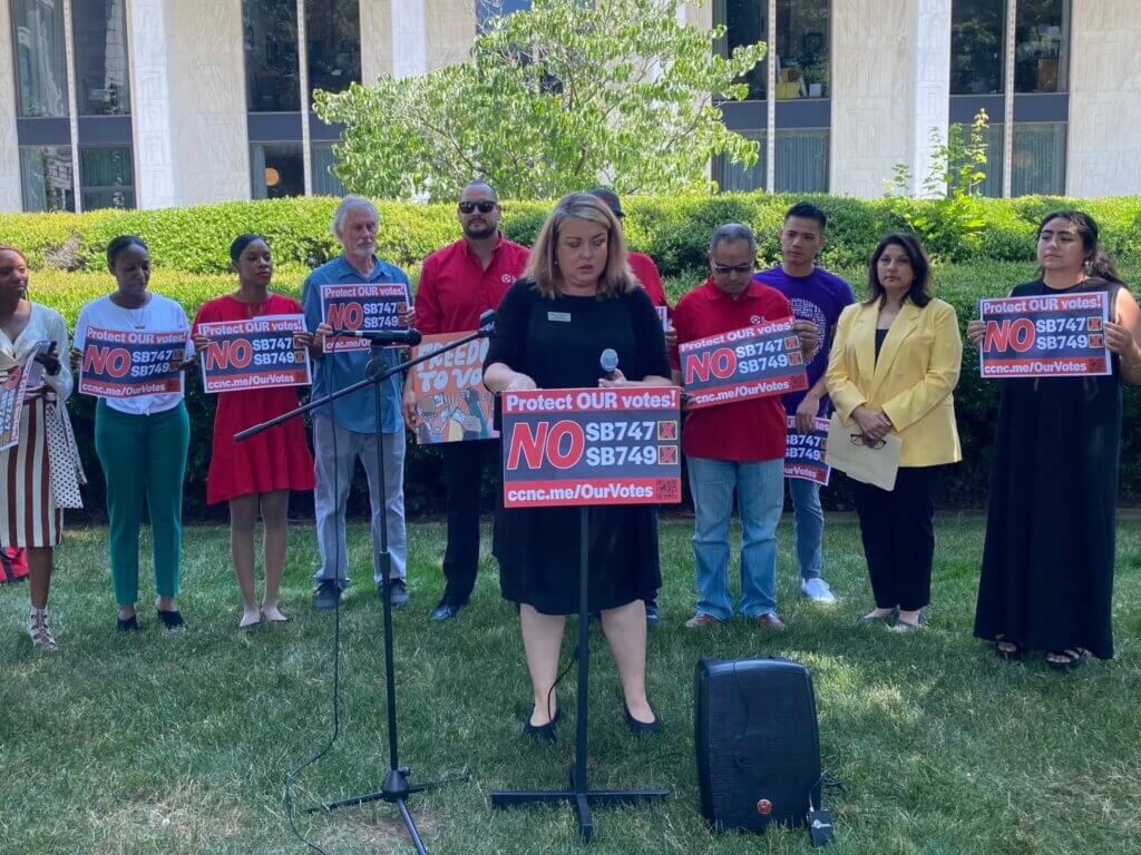 New North Carolina Election Bill Would Suppress Votes, Voting Groups Say