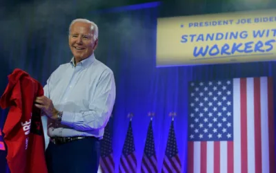 Biden vows to keep fighting for workers during stop at union auto plant