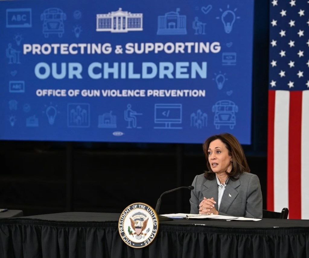 In Charlotte visit, VP Kamala Harris announces funding to help NC students deal with trauma of gun violence 