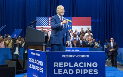 Biden visits Wilmington, unveils funding to replace lead water pipes