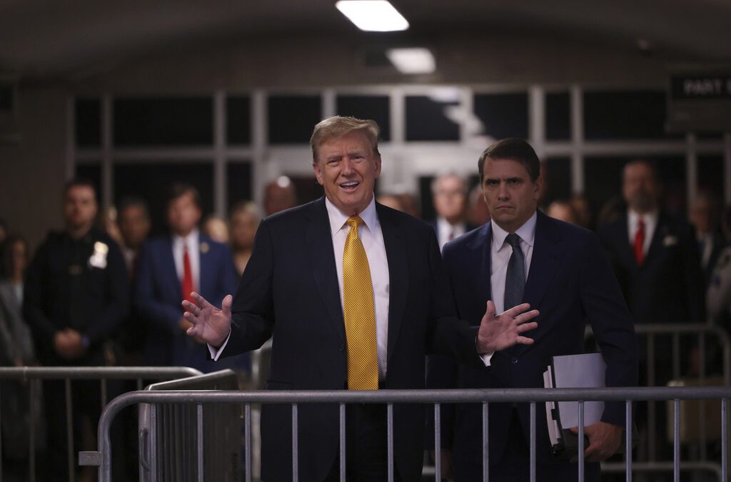 Trump’s social media account shares campaign video with a headline about a ‘unified Reich’