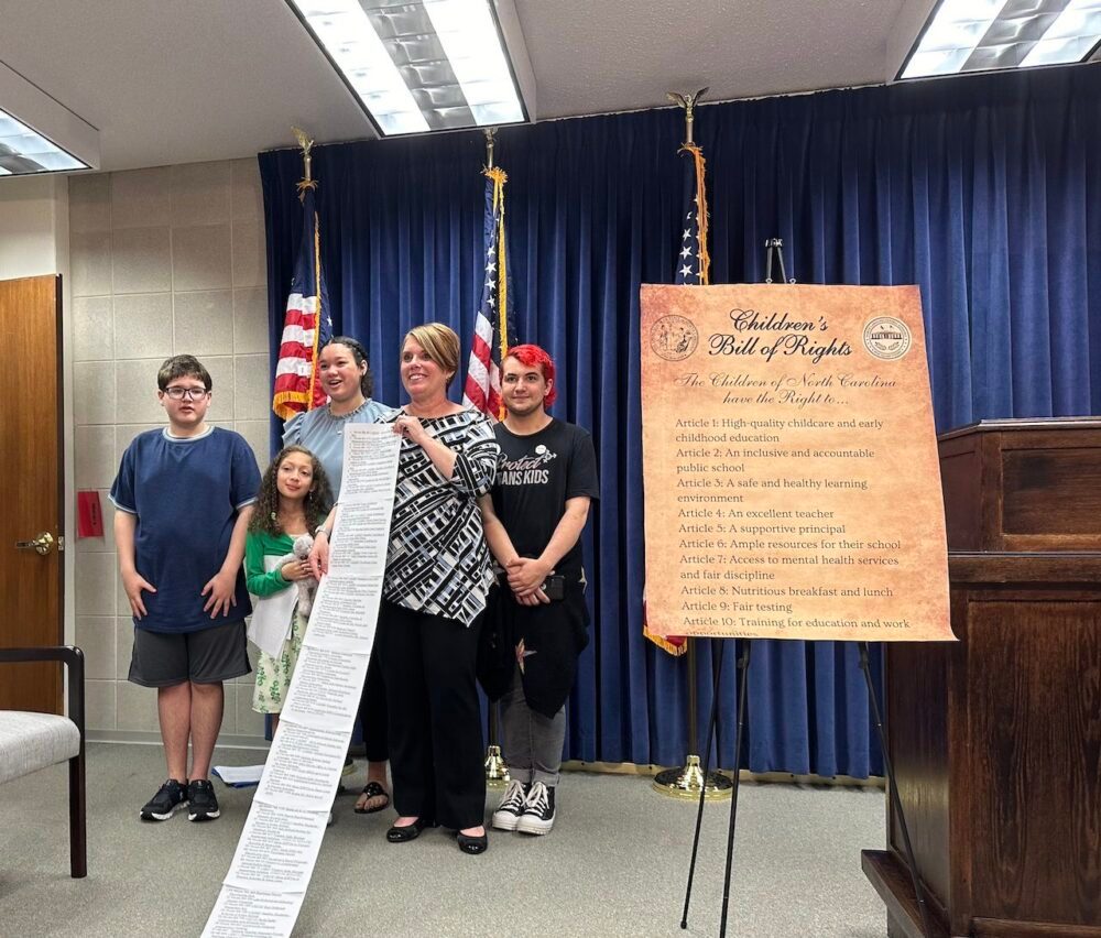 NC Democrats introduce a ‘Children’s Bill of Rights’