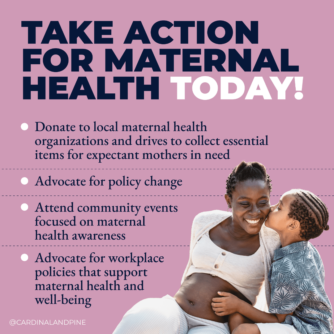 Here are the ways you can improve maternal health care in NC