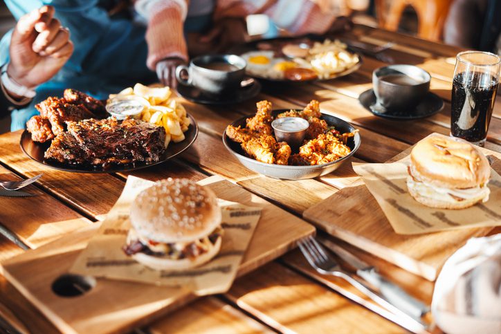 BBQ Restaurant Table