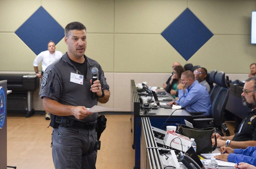 Election officials prepare for threats with panic buttons, bulletproof glass