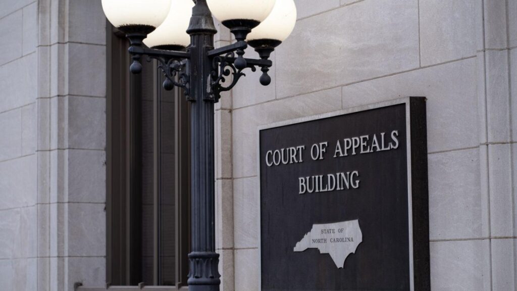 Photo of North Carolina Court of Appeals building.