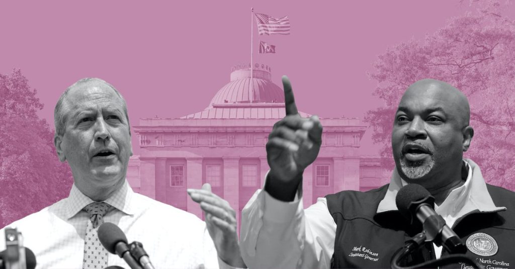 Dan Bishop continues to stand by Mark Robinson despite reports of his pro-slavery, pro-Nazi posts