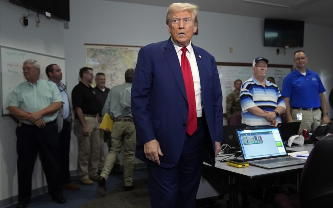 NC man is arrested for threatening FEMA officials after Trump spent weeks lying about them
