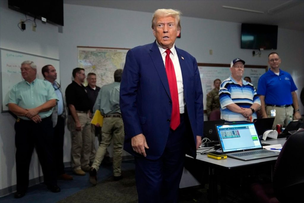 NC man is arrested for threatening FEMA officials after Trump spent weeks lying about them