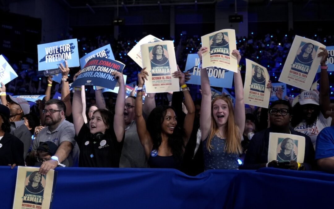 In Greenville, Harris vows to work for all Americans and warns of a ‘Trump with no guardrails’ 