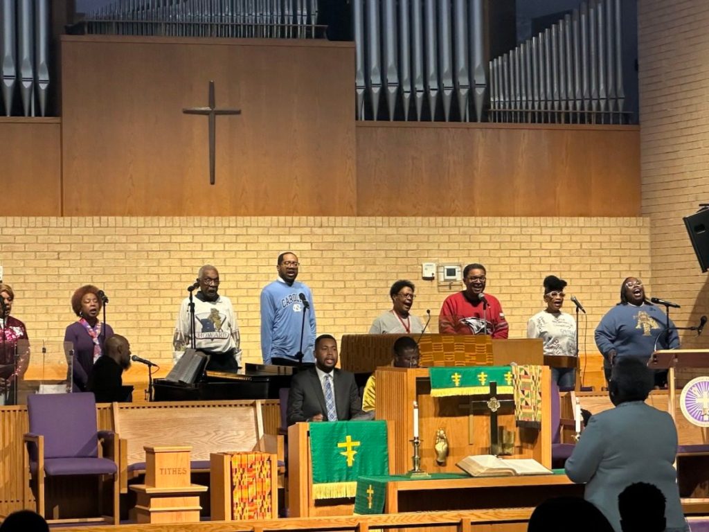 ‘We can’t stay silent’: A closing message for Kamala Harris fills an historic Durham church