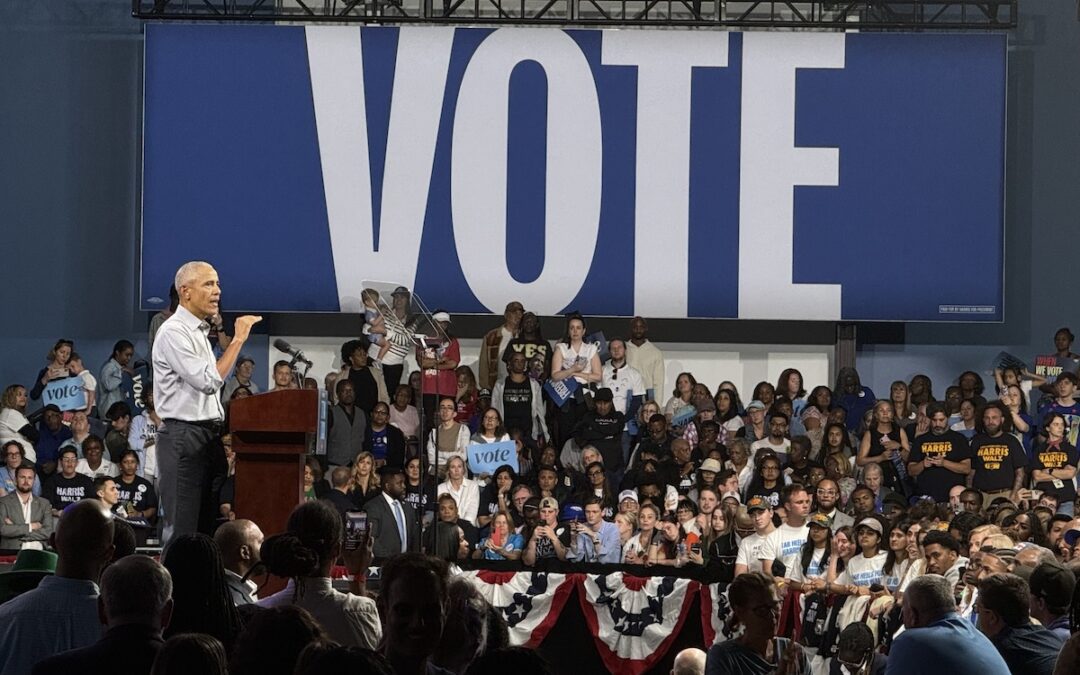 Barack Obama rallies for Harris in Charlotte, calls out ‘crazy stuff’ from Mark Robinson and Michele Morrow