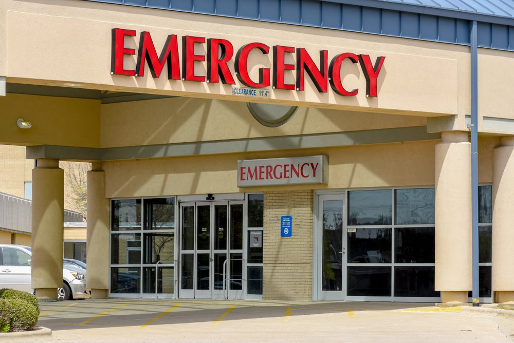 Photo of a hospital emergency department in Wilson, NC.