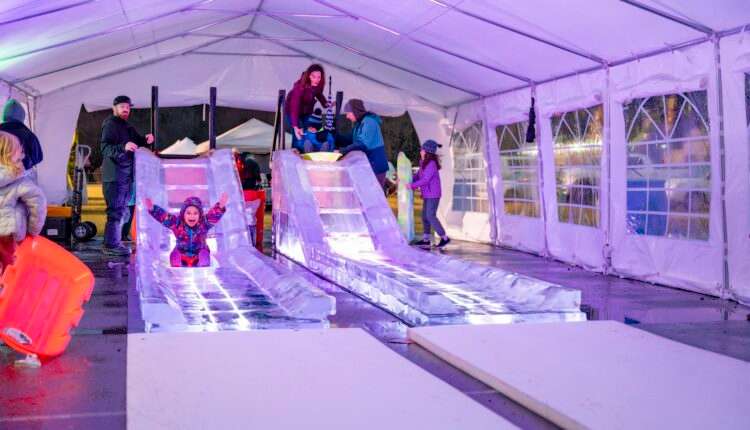 Embrace the cold at the 2025 Visit Haywood Ice Fest Weekend