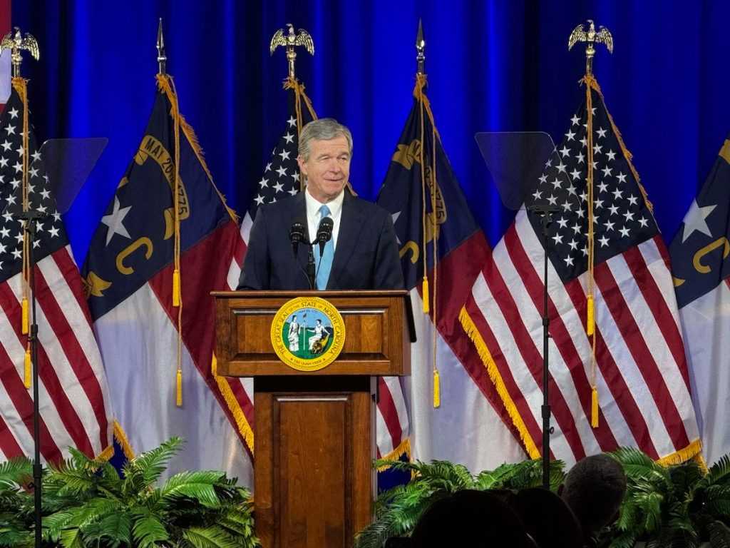In his last speech as governor, Roy Cooper reflects on past and hints at future