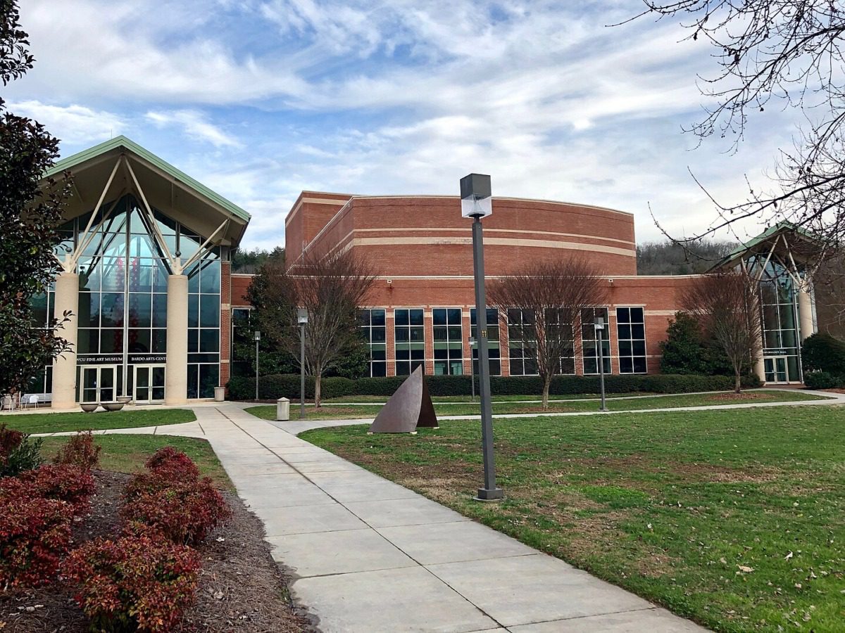 Bardo Fine and Performing Arts Center at Western Carolina University.