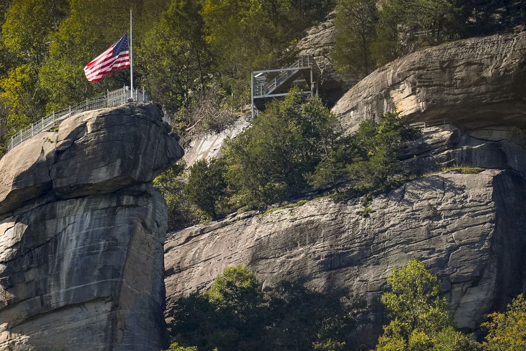‘I love this place’: Chimney Rock tries to rebuild after Hurricane Helene