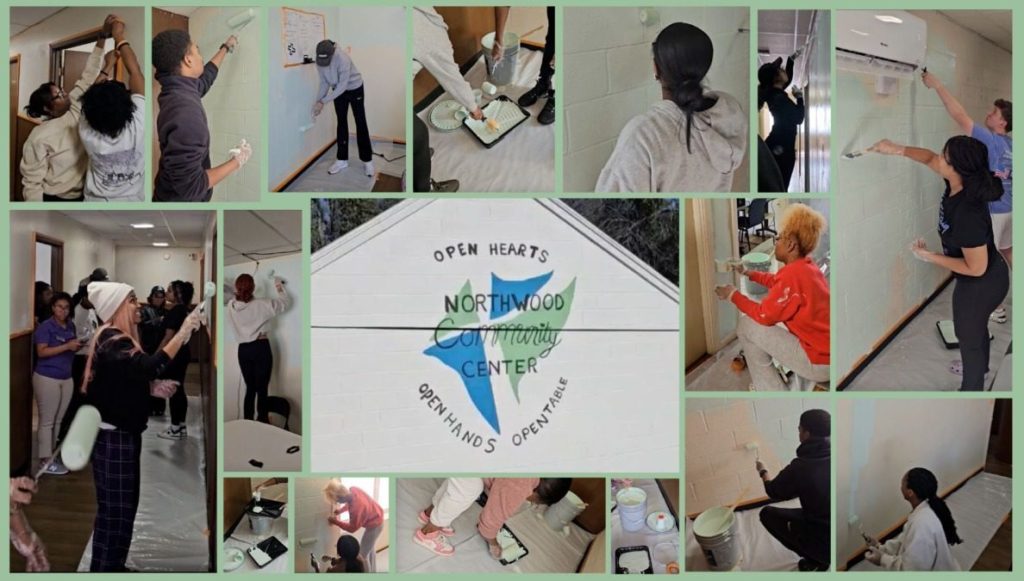 NC nonprofit partners with High Point students to transform local community center 