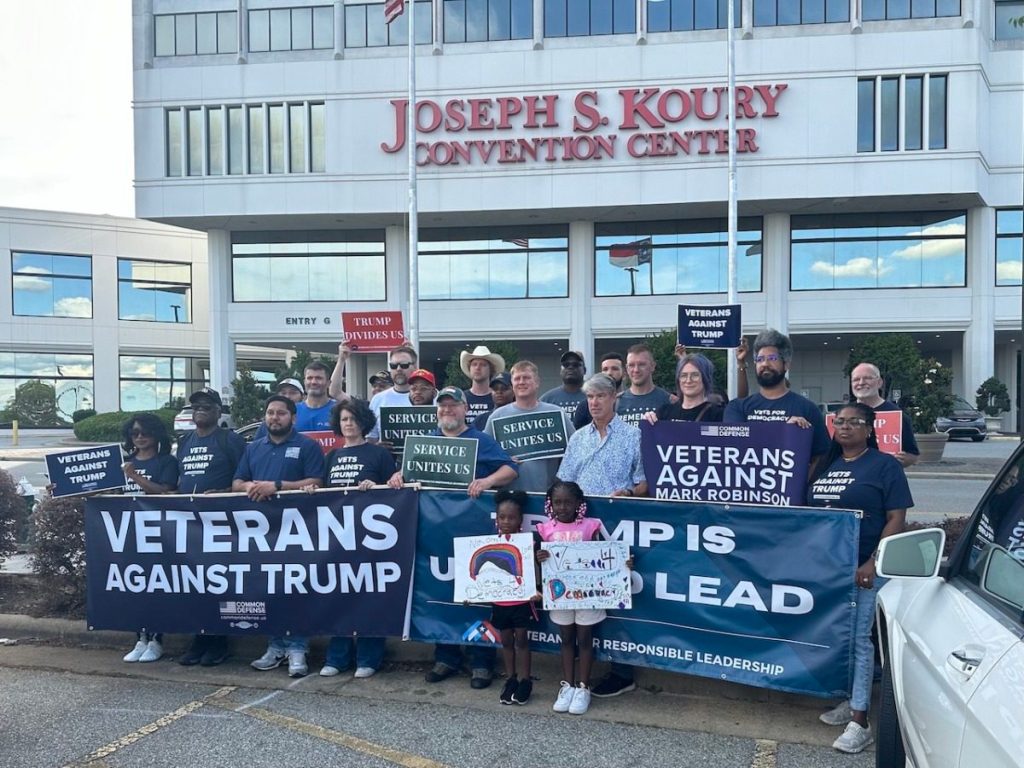  ‘We’re not going anywhere’: This group of veterans warned about a second Trump term. Now they vow to hold him accountable