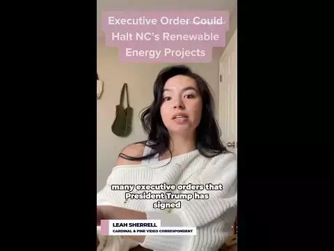 VIDEO: Executive order could halt NC’s renewable energy projects