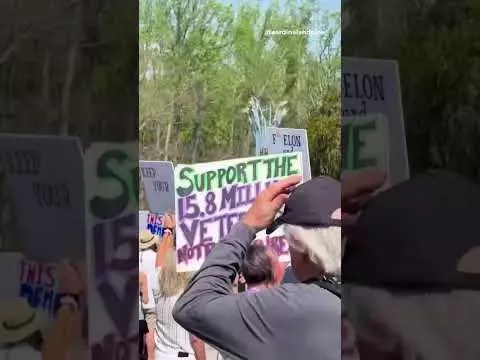 Video: Thousands protest Trump in Charlotte during national ‘Hands Off’ demonstrations