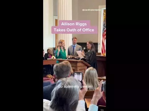 Video: After six months of legal battles, Allison Riggs takes NC Supreme Court oath