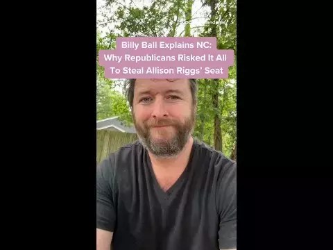 Billy Ball Explains NC: Why Republicans risked it all to try to steal Allison Riggs’ seat