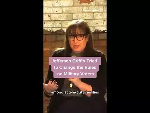 Video: Jefferson Griffin tried to change the rules on military voters. This NC military spouse says that’s unfair.