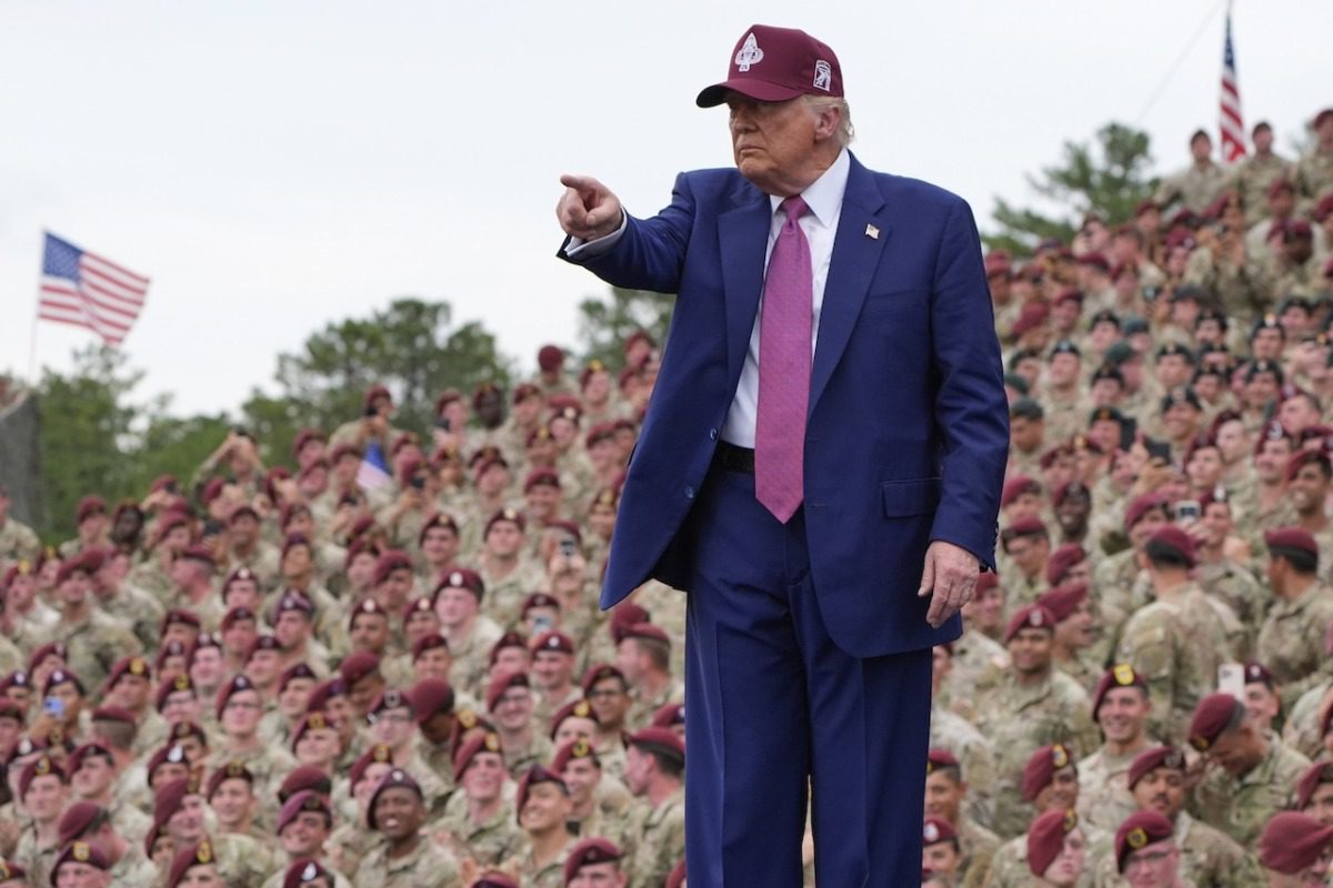 Opinion: Trump’s inflammatory Fort Bragg speech brought shame to the Army Opinion: Trump’s inflammatory Fort Bragg speech brought shame to the Army