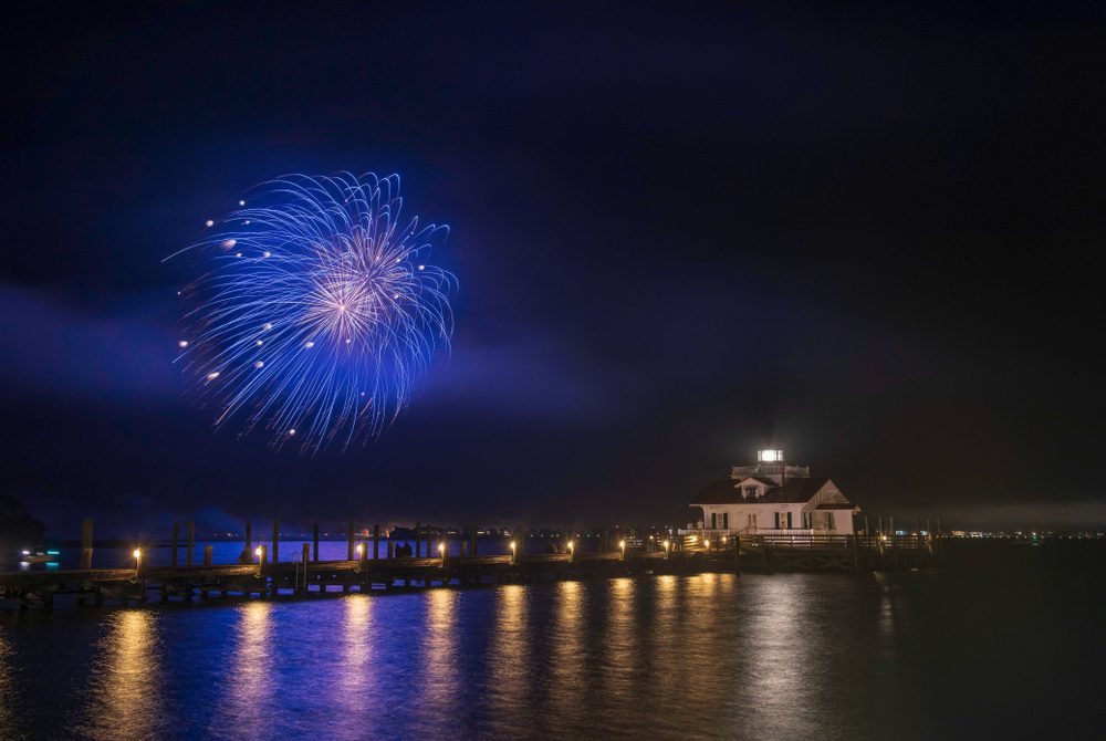 3 things happening in North Carolina: Fourth of July fireworks, Chimney Rock, and … Christmas?