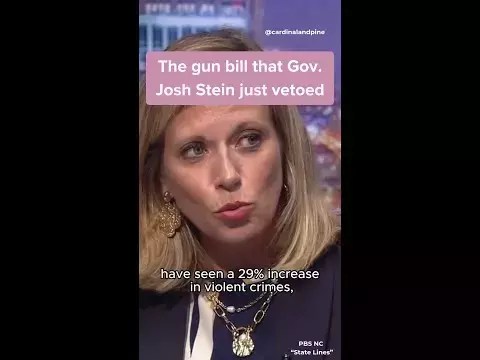 Video: The North Carolina gun bill that Gov. Josh Stein just vetoed