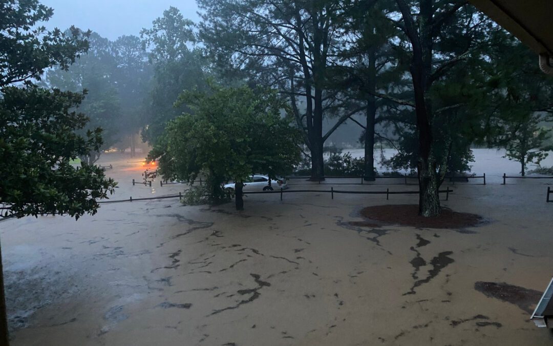 Flooding from Chantal’s remnants kills one person, forces dozens of water rescues in North Carolina
